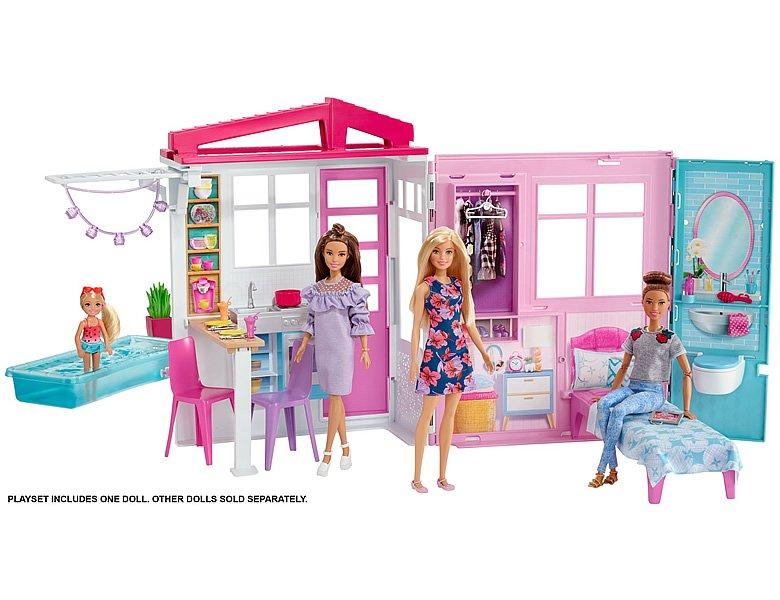Barbie  Maison de Barbie avec poupée 
