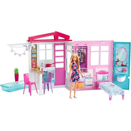Barbie  Maison de Barbie avec poupée 