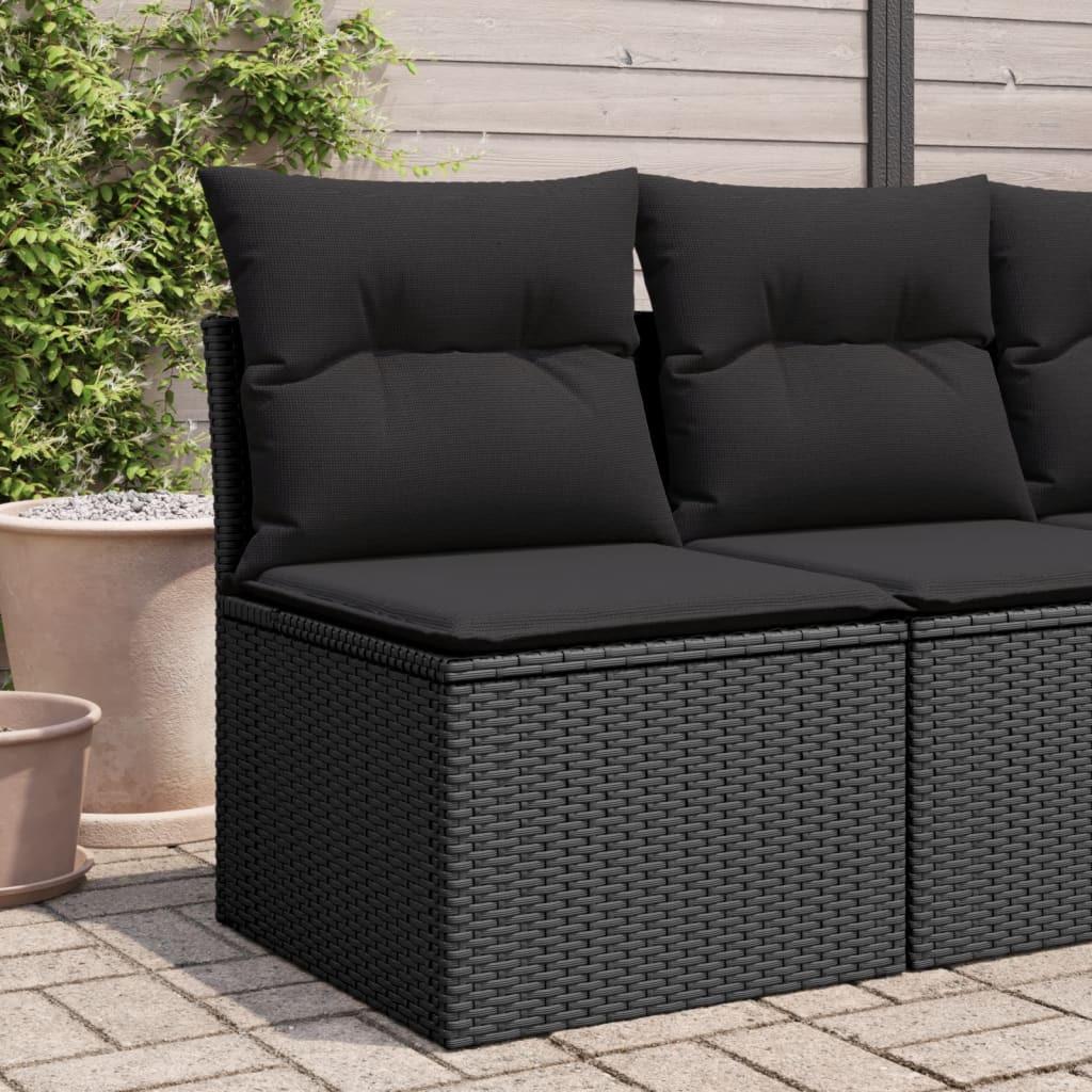 VidaXL sedia da giardino Polirattan  