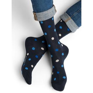 BLEU FORET  gepunktete Socken 