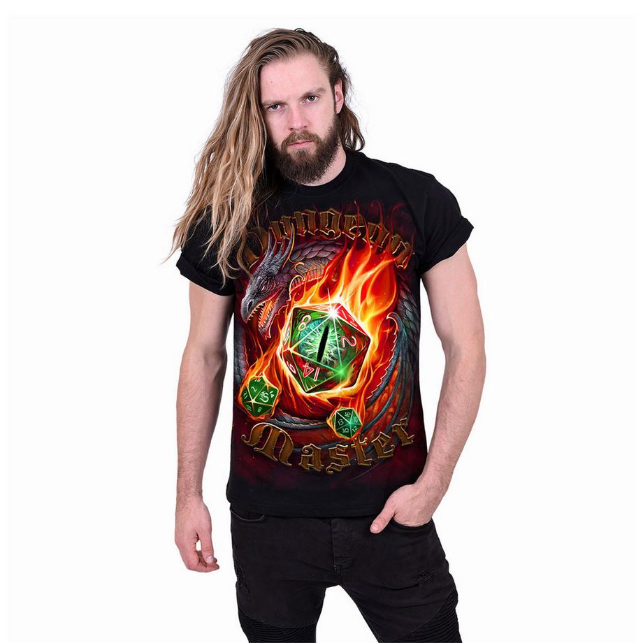 Spiral T-Shirt Dungeon Master avec Impression au Dos  