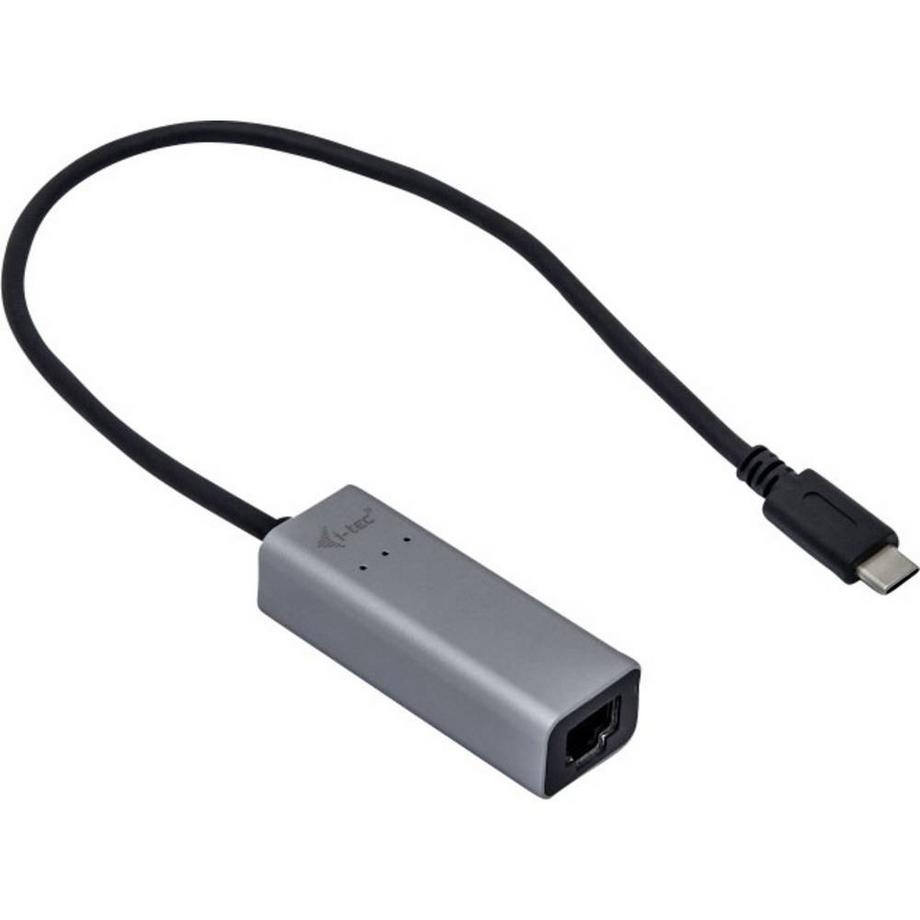 i-tec  USB-C Metal Gigabit Ethernet Adapter, 1x USB-C auf RJ-45, 101001000 Mbps 