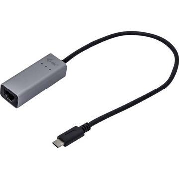 Adaptateur Ethernet USB-C Metal Gigabit, 1x USB-C sur RJ-45, 10/100/1000 Mbps