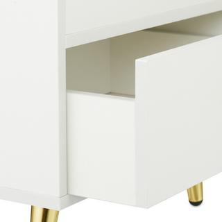 Northix Nachttisch, 2 Schubladen  