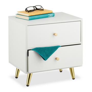 Nachttisch, 2 Schubladen