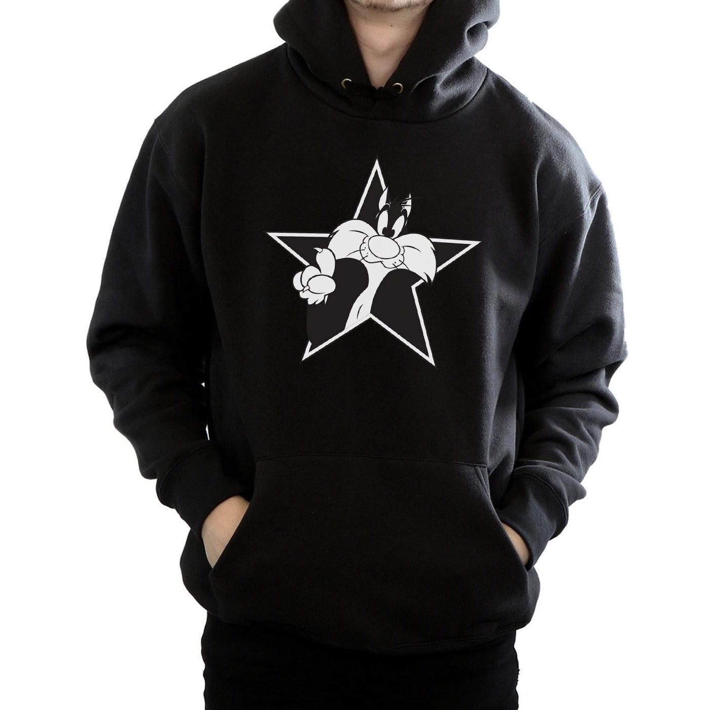 LOONEY TUNES Felpa con Cappuccio Stampata  