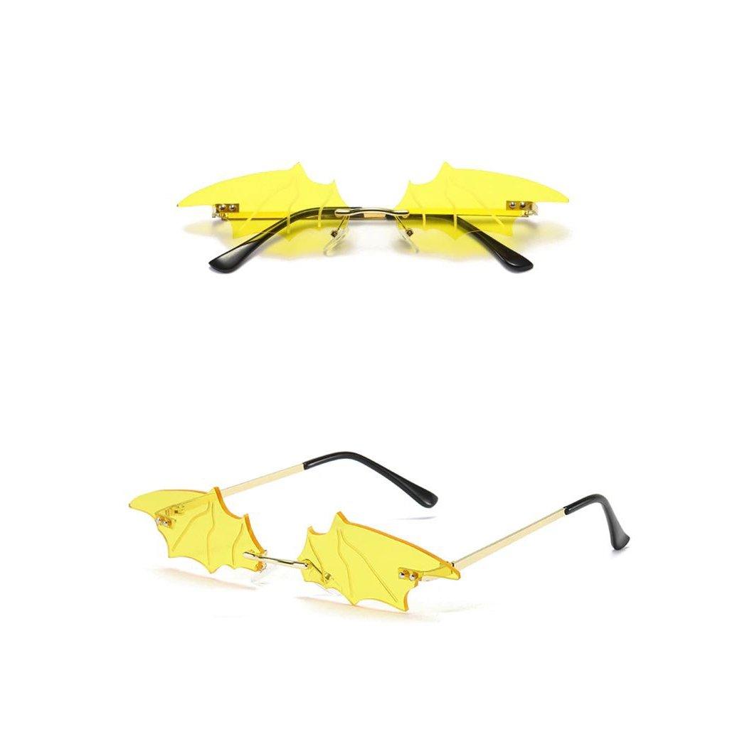 B2X  Sonnenbrille ohne Rahmen - Fledermäuse 