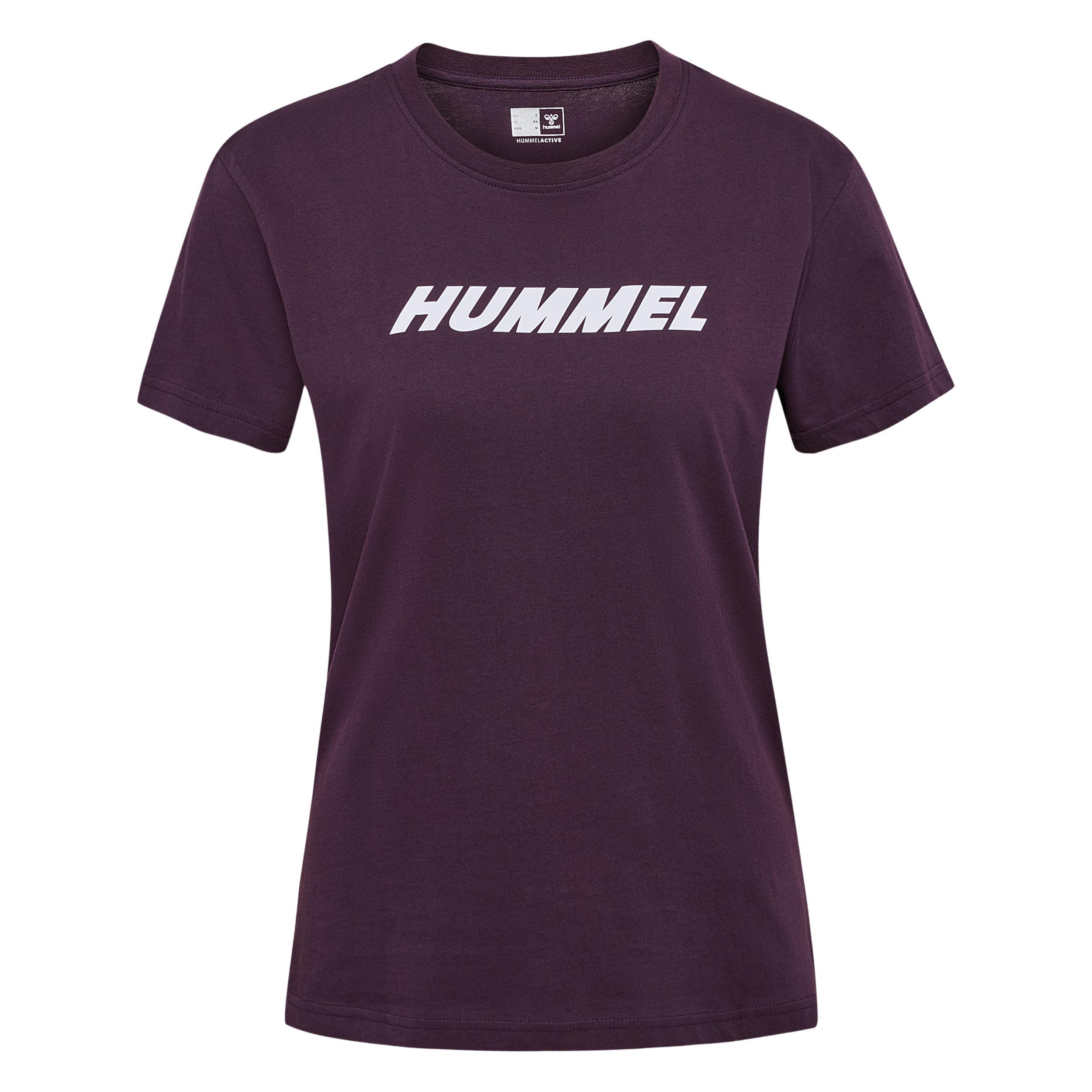 Hummel  t-shirt da con logo elemental 