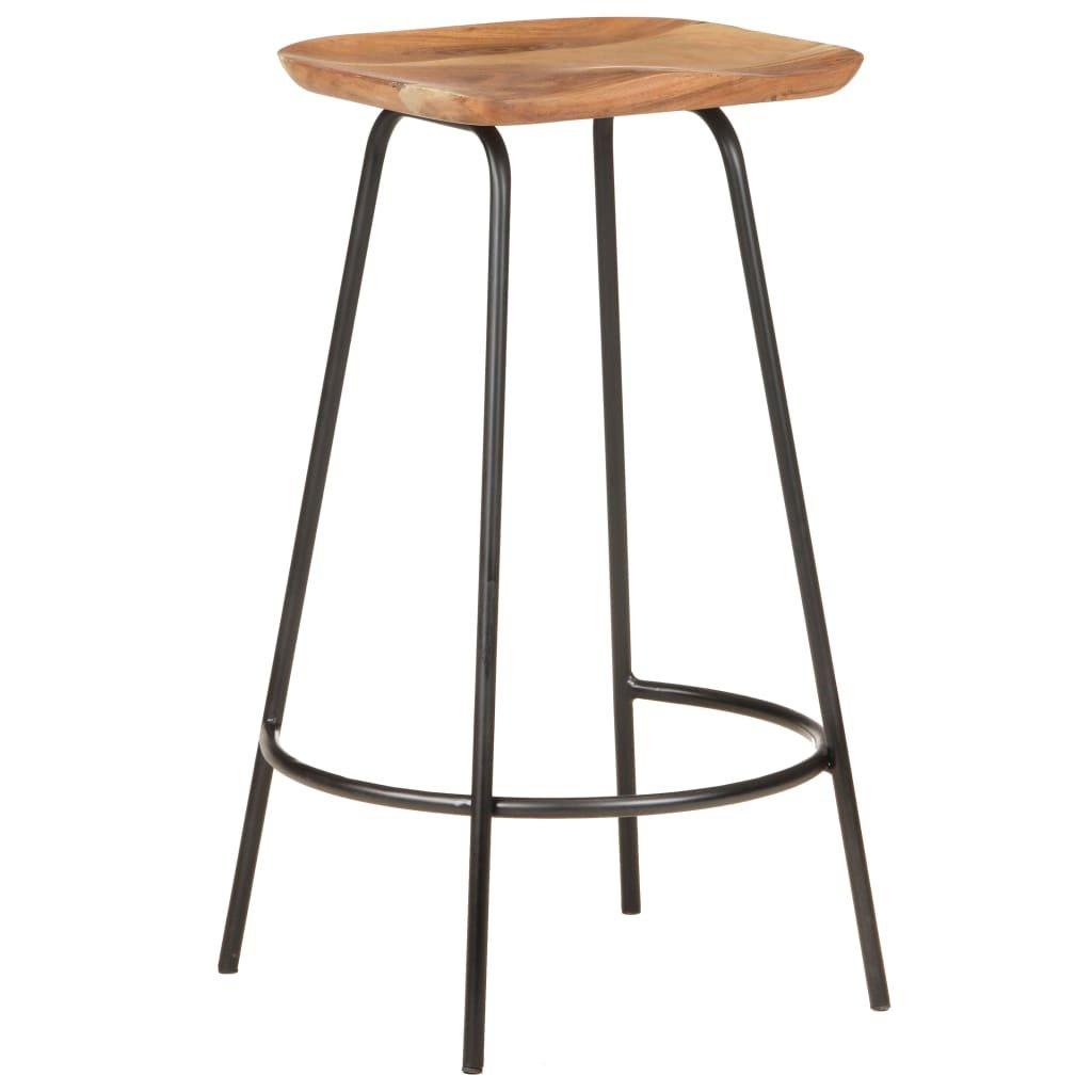 VidaXL Tabouret de bar bois  