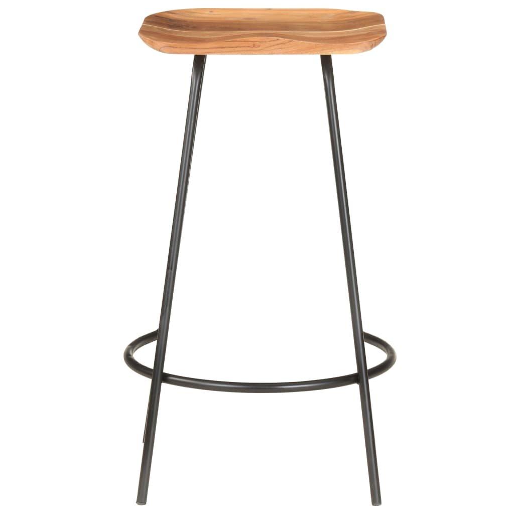 VidaXL Tabouret de bar bois  