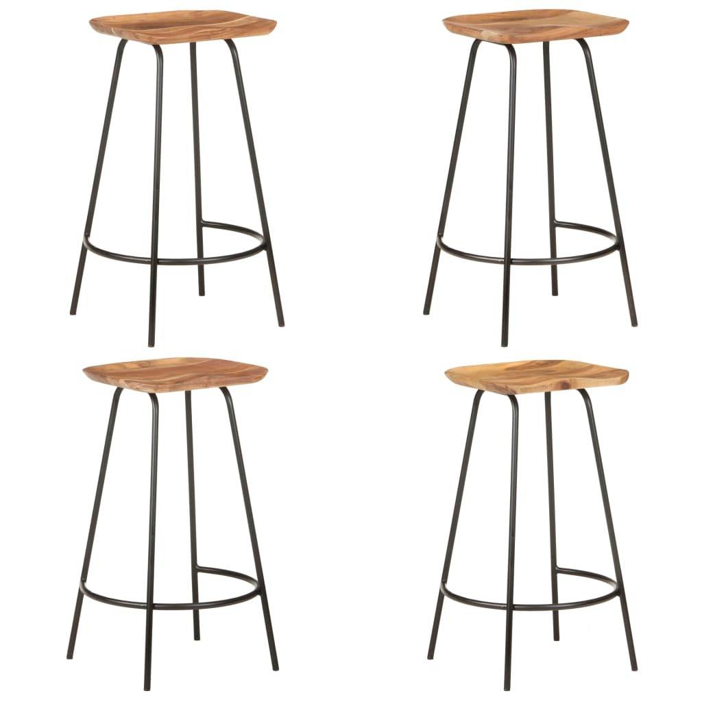 VidaXL Tabouret de bar bois  