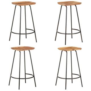 VidaXL Tabouret de bar bois  