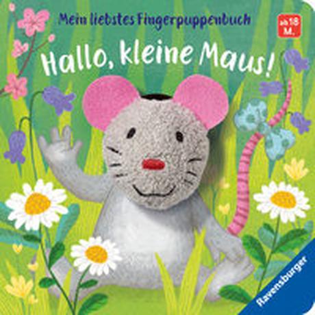 Mein liebstes Fingerpuppenbuch: Hallo, kleine Maus! Penners, Bernd; Faust, Christine (Illustrationen) Copertina rigida 