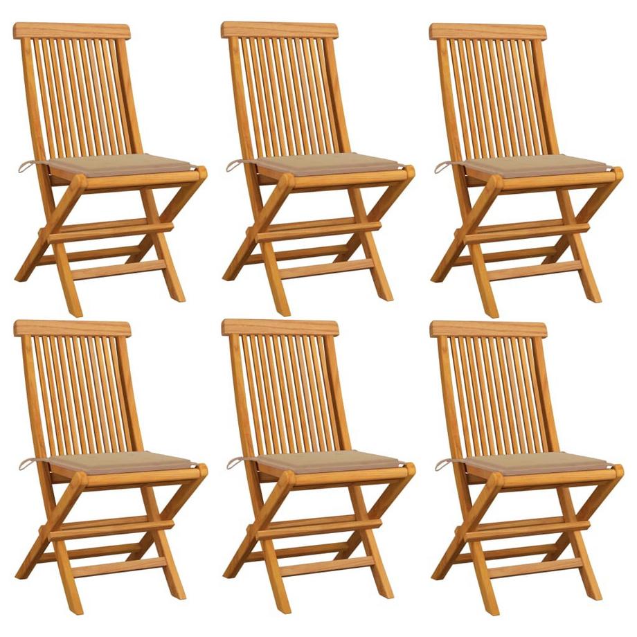 sedia da giardino Teak riciclato