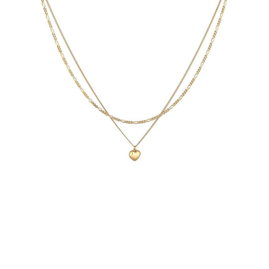 Elli  Collier Femmes Couches Pendentif Coeur Figaro 