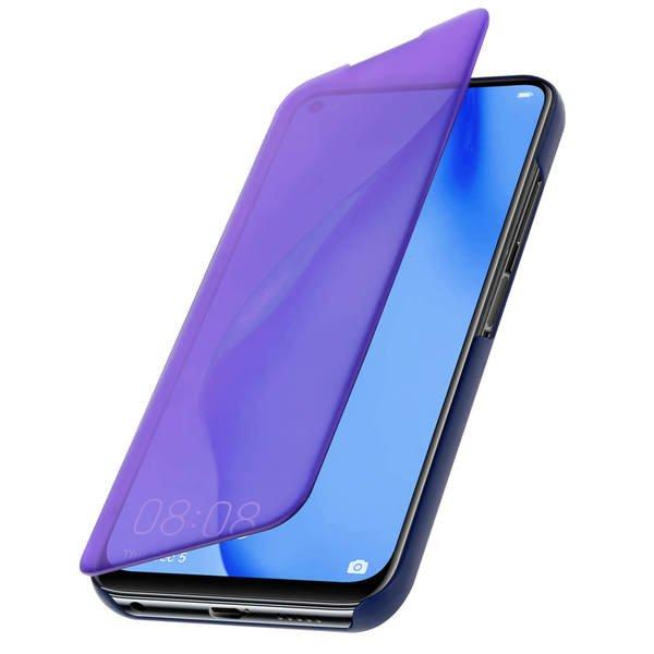 Avizar  Clear View Cover Huawei P40 Lite Blau 