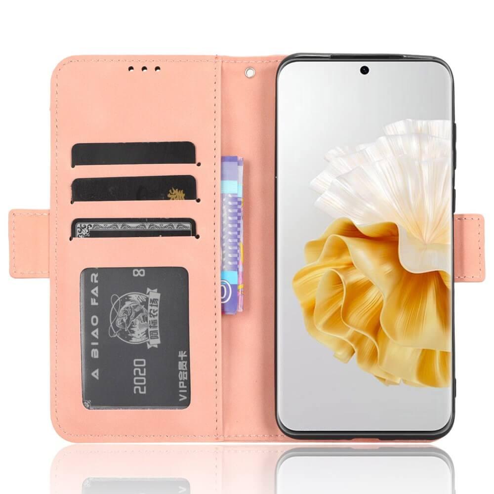 Cover-Discount  Huawei P60 / P60 Pro - Etui Mit Vielen Kartenfächer 