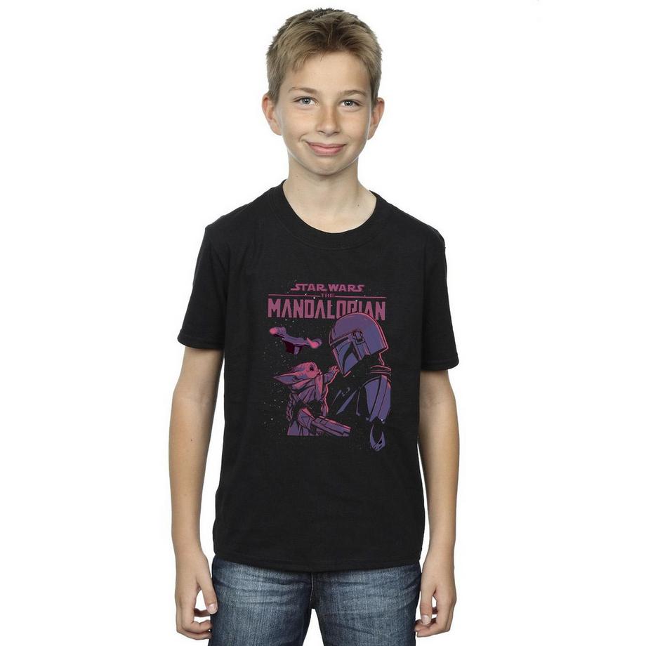 STAR WARS  The Mandalorian Hello Friend TShirt 