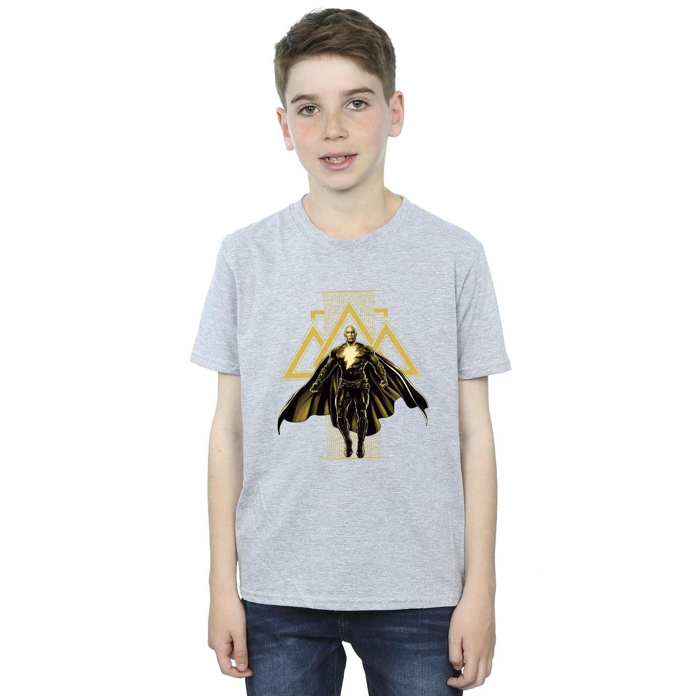 DC COMICS  Black Adam Rising Golden Symbols TShirt 