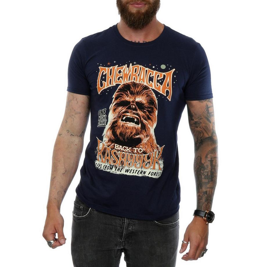 STAR WARS Star Wars Chewbacca Back to Kashyyyk T-Shirt Imprimé  