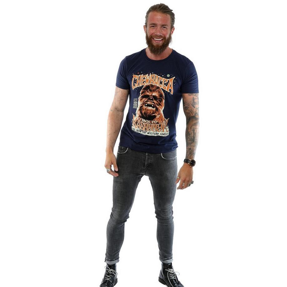 STAR WARS Star Wars Chewbacca Back to Kashyyyk T-Shirt Imprimé  