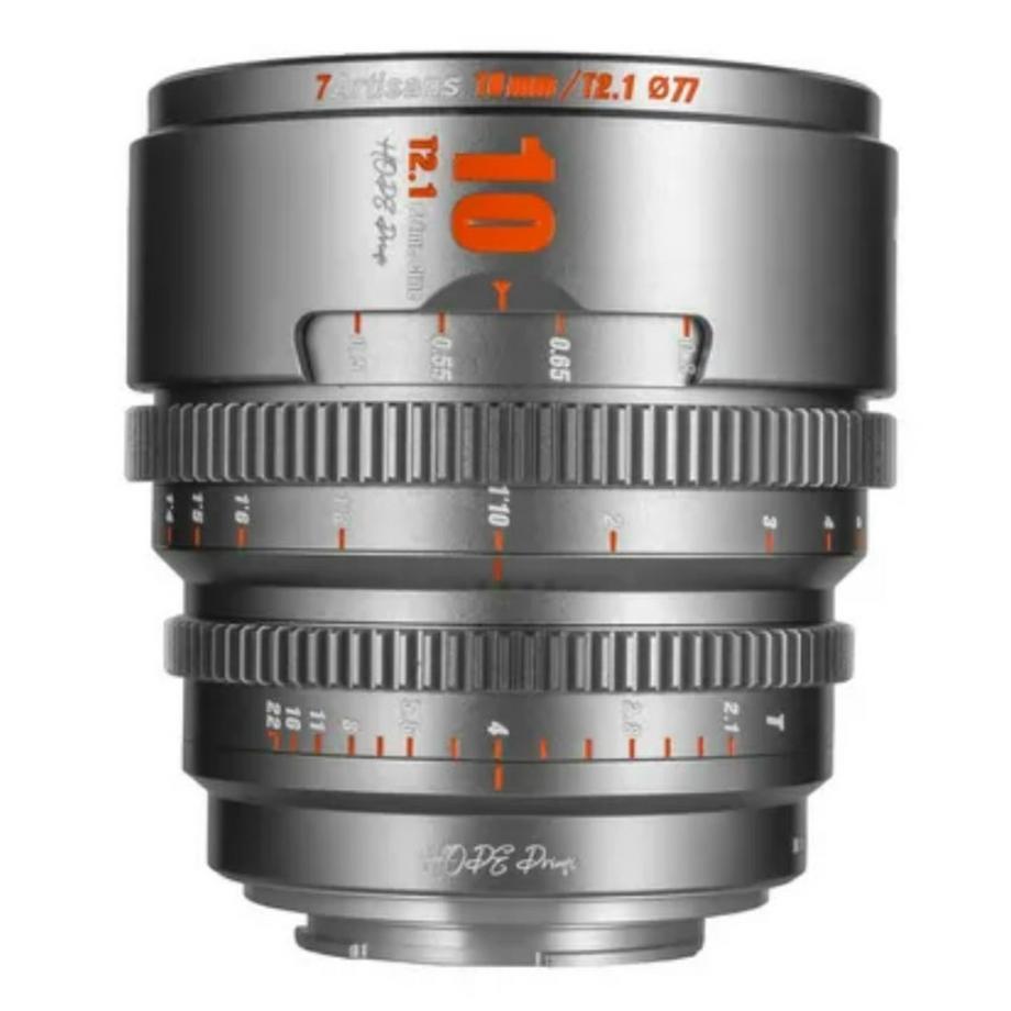 7ARTISANS  7Artisans 10mm T2.1 Prime Cine (M 43) Titan 