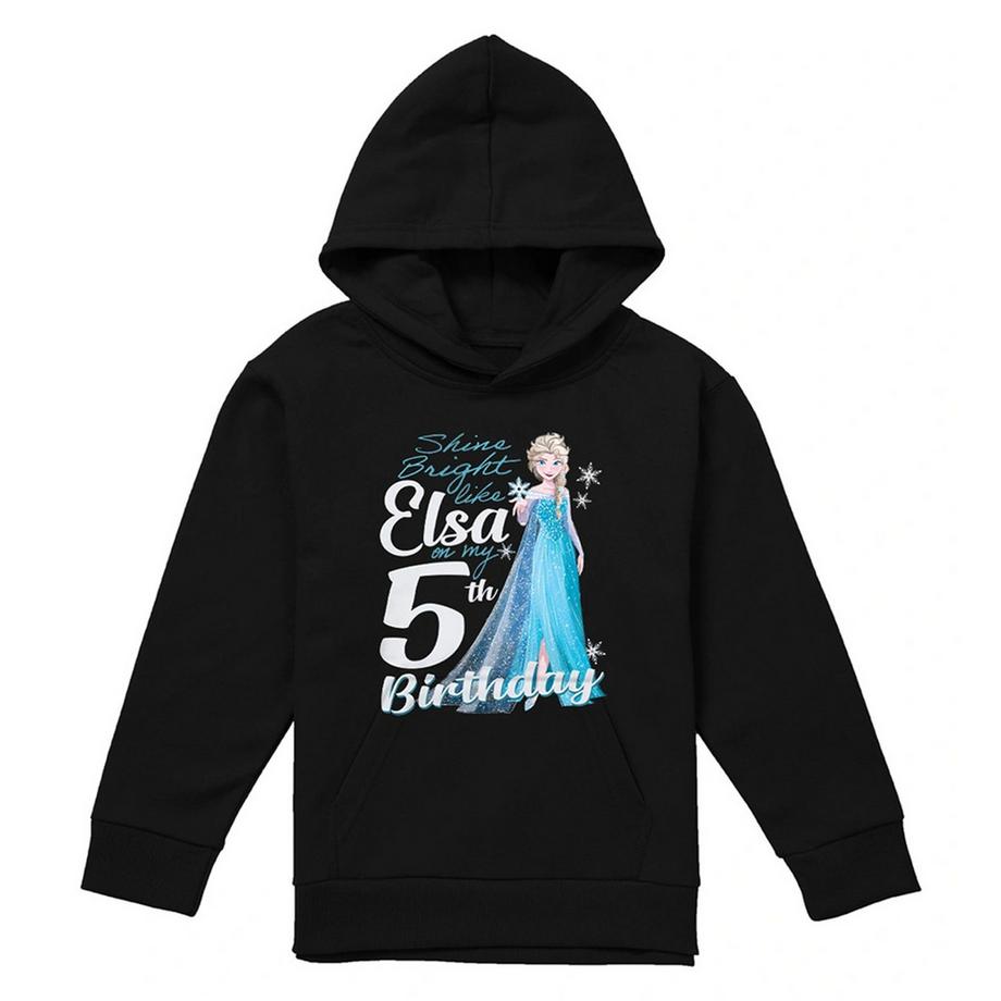 Sweat À Capuche 5ème Anniversaire Bright Like Elsa
