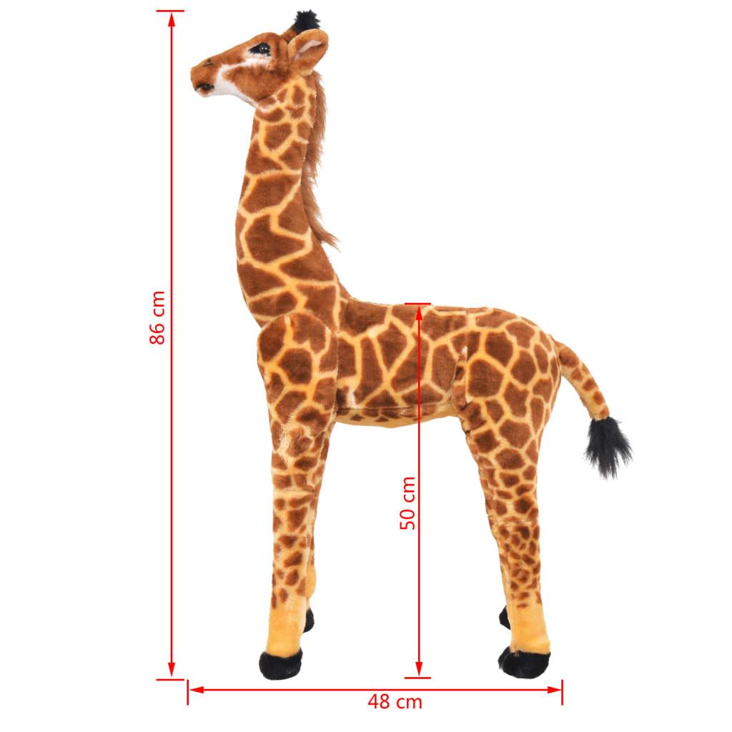 VidaXL  Giraffe spielzeug gewebe 