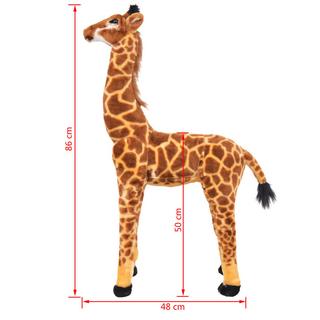 VidaXL  Giraffe spielzeug gewebe 