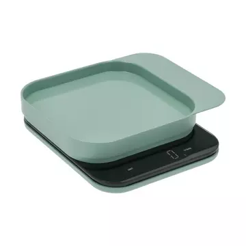 Rosti 25686 Küchenwaage Grün Arbeitsplatte Quadratisch Elektronische Küchenwaage