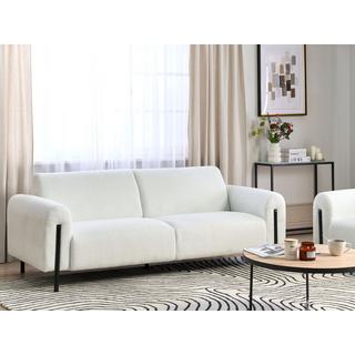 Beliani 3 Sitzer Sofa aus Bouclé Modern ASKIM  