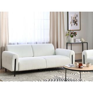 Beliani 3 Sitzer Sofa aus Bouclé Modern ASKIM  