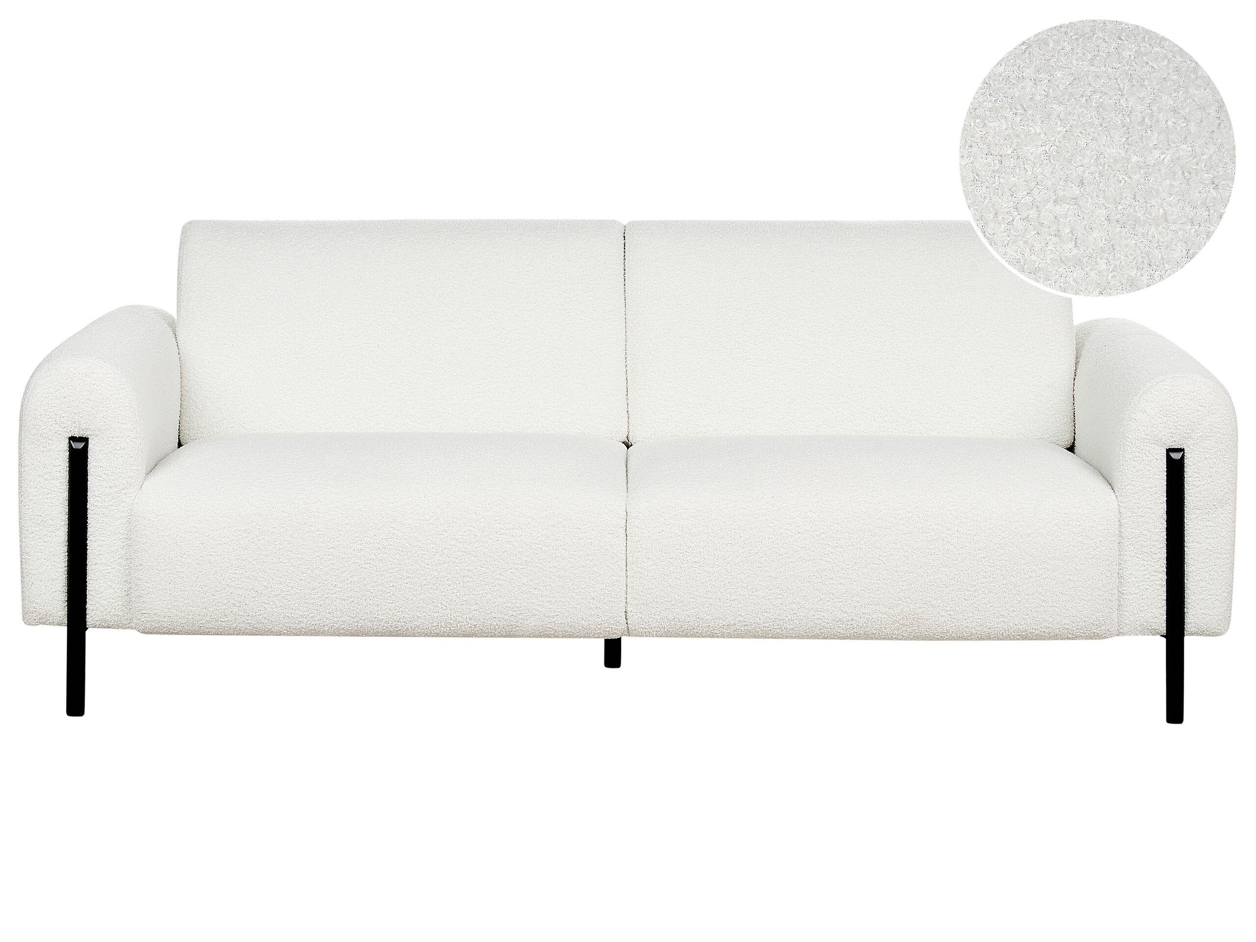 Beliani 3 Sitzer Sofa aus Bouclé Modern ASKIM  