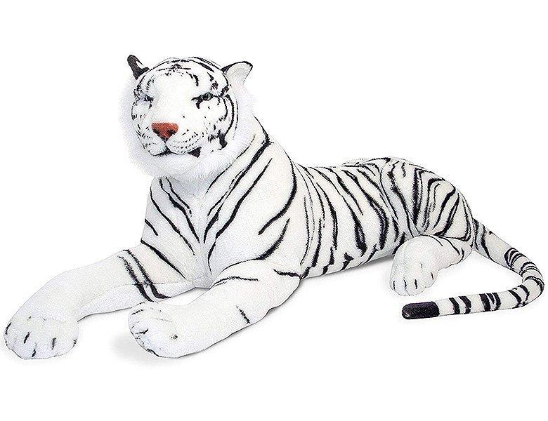 Melissa & Doug  Plüsch Weisser Tiger (165cm) 