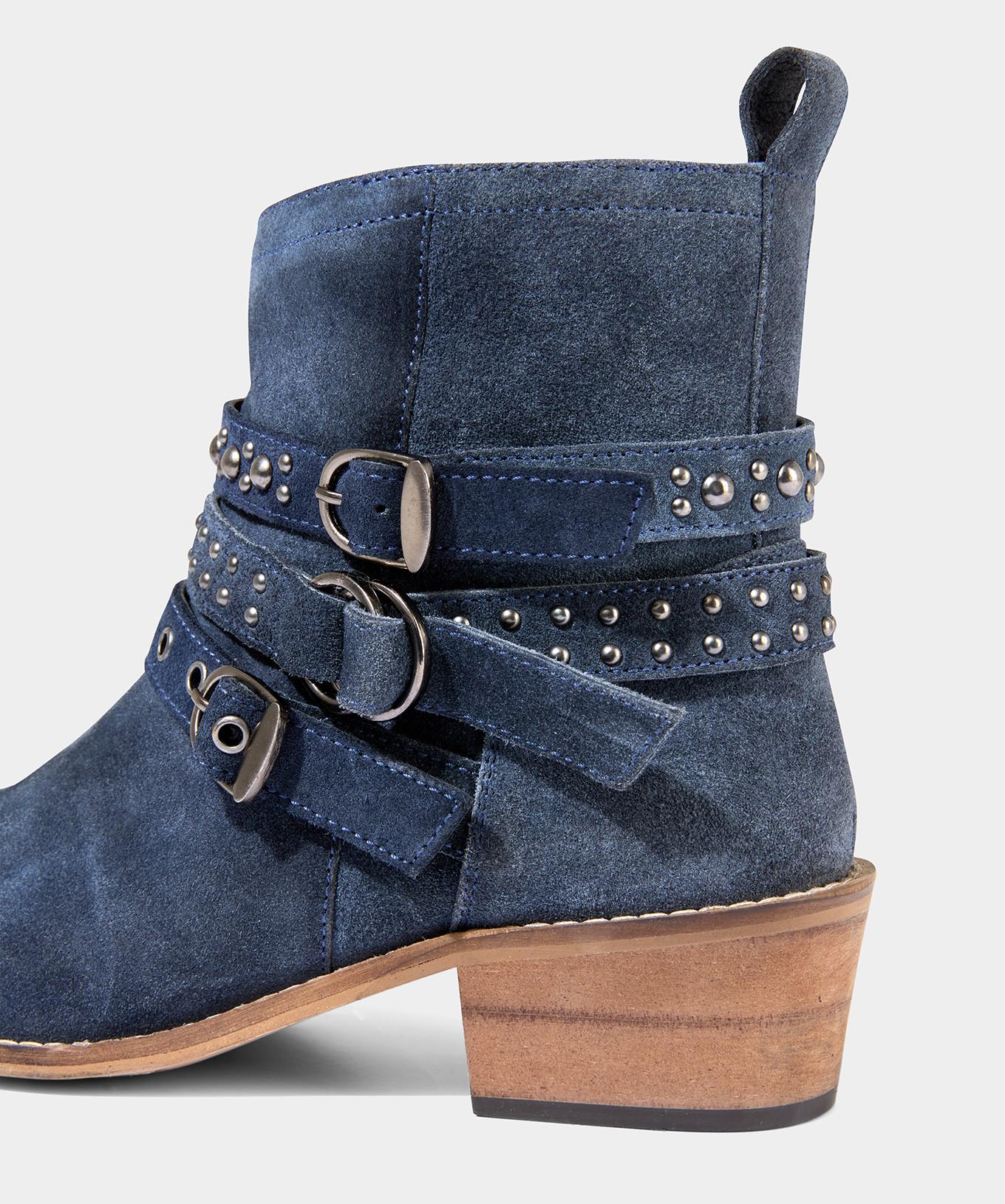 Joe Browns  Wildleder-Stiefeletten mit seitlichem Reißverschluss & Nieten 