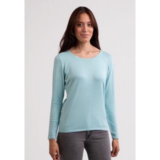 CASH-MERE.CH Pull Soie Cachemire Col Rond  