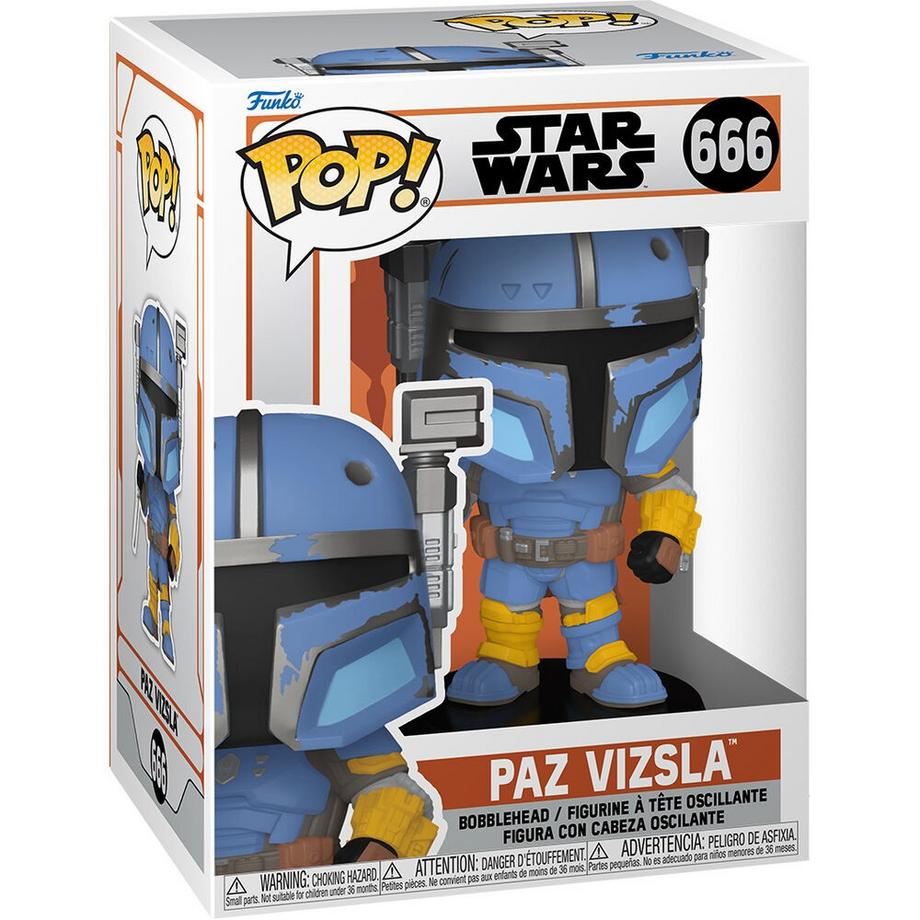 Funko  POP-Figur Star Wars Mandalorian 9 Paz Vizsla 