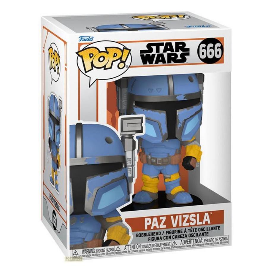 Funko  POP-Figur Star Wars Mandalorian 9 Paz Vizsla 