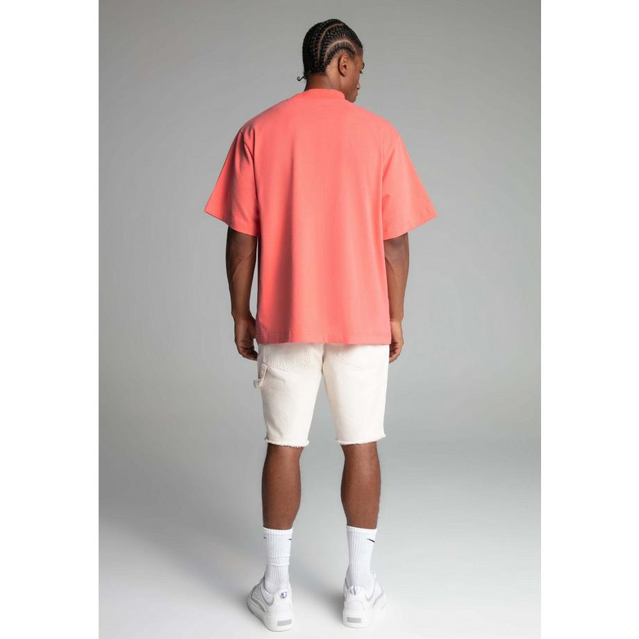 Sik Silk Logo T-Shirt Oversized Fit  