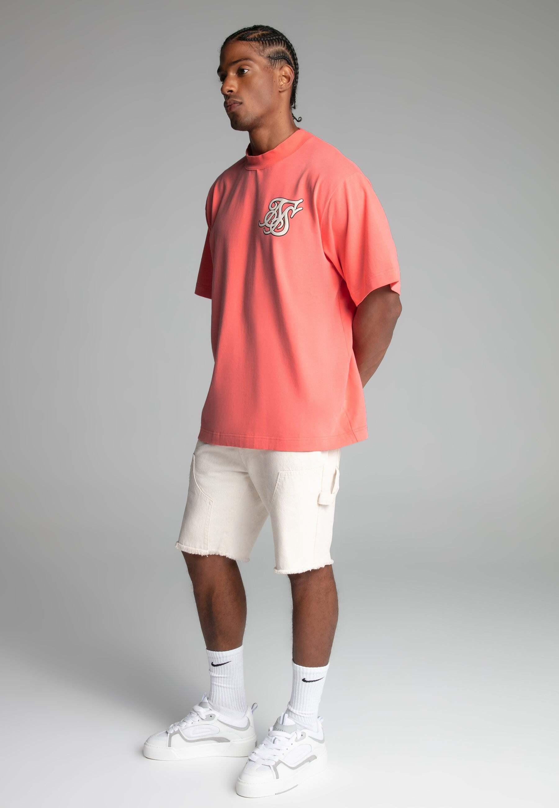 Sik Silk Logo T-Shirt Oversized Fit  