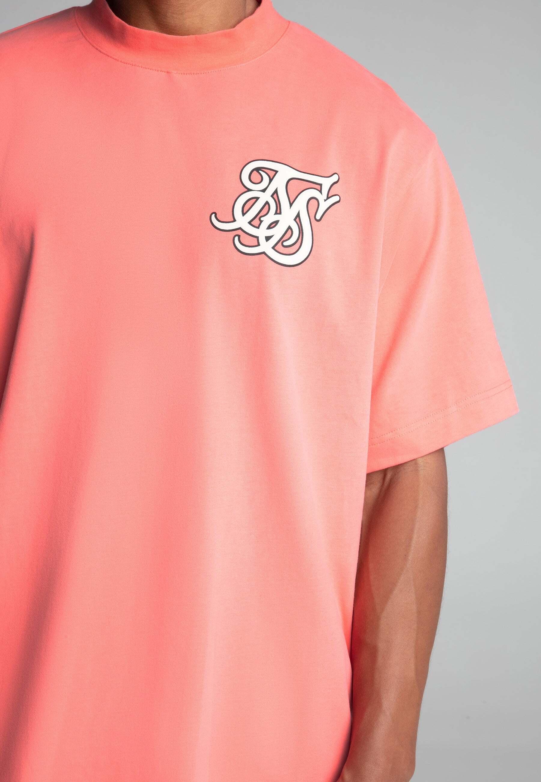 Sik Silk Logo T-Shirt Oversized Fit  