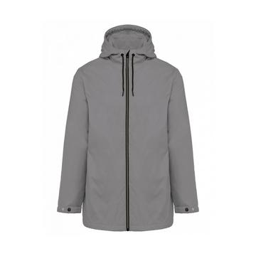 veste imperméable à capuche avec doublure en micropolaire