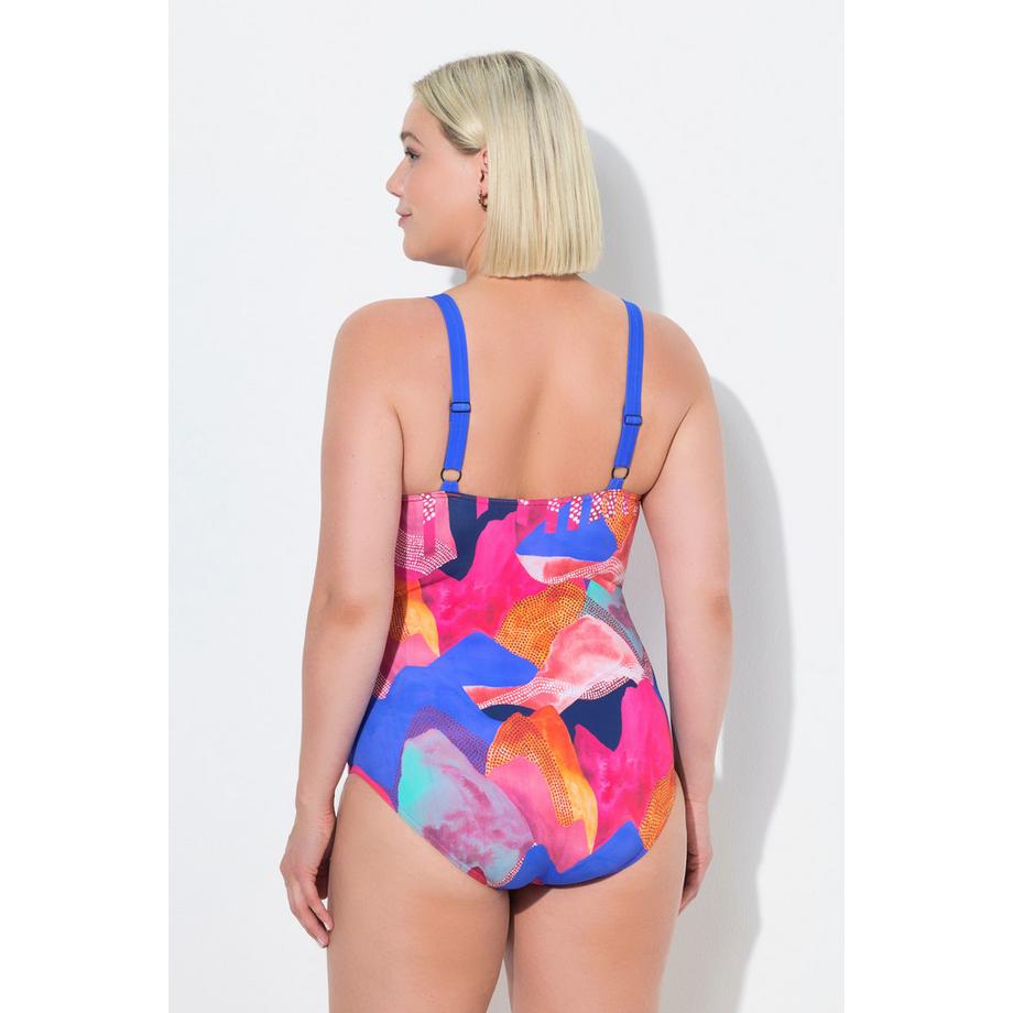 Ulla Popken Maillot de bain Nœud Fantaisie Bonnets Souples Recyclé  