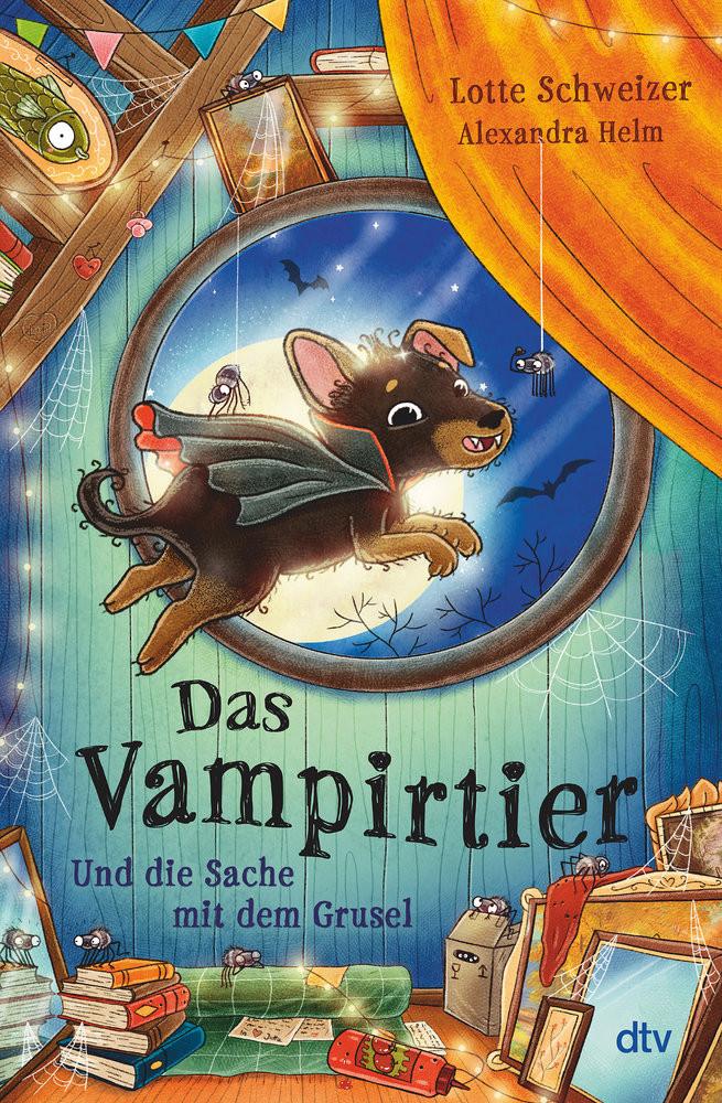 Das Vampirtier und die Sache mit dem Grusel Schweizer, Lotte; Helm, Alexandra (Illustrationen) Couverture rigide 