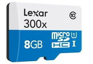 Lexar  Lexar 8GB microSDHC UHS-I 8 Go Classe 10 