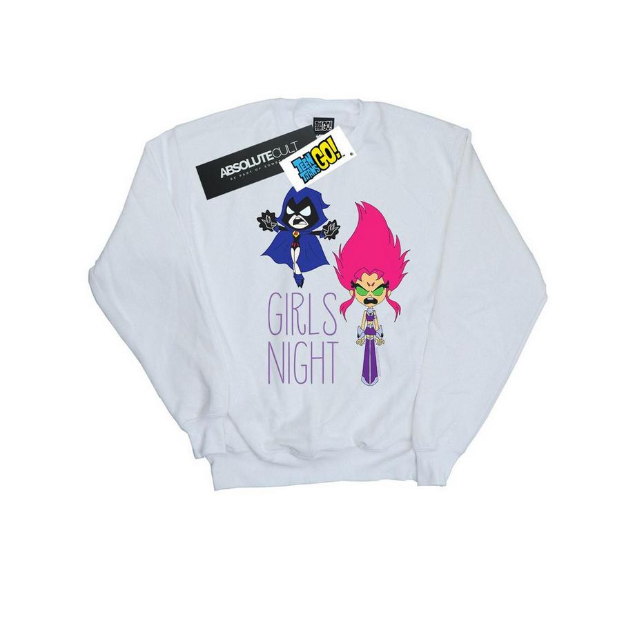 DC COMICS  Teen Titans Go Girls Night Sweatshirt 