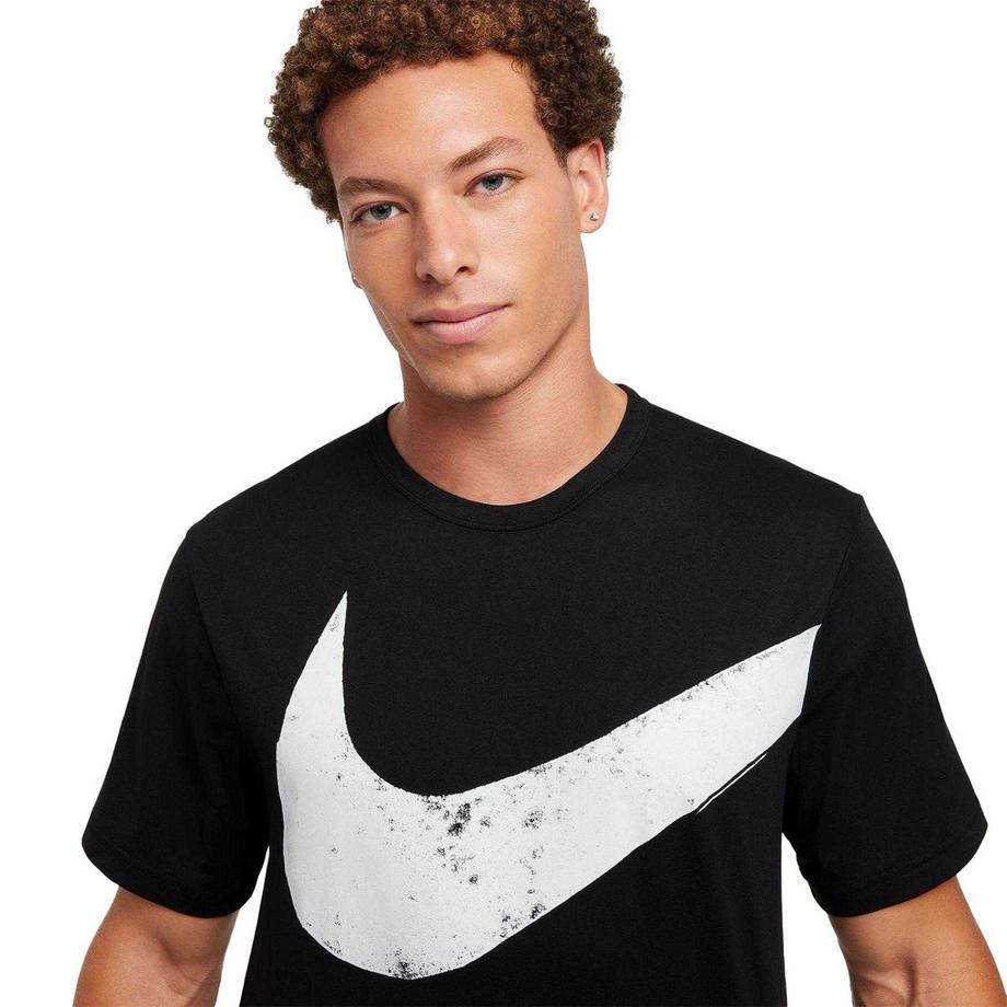 NIKE T-Shirt Hyverse avec Swoosh usé  