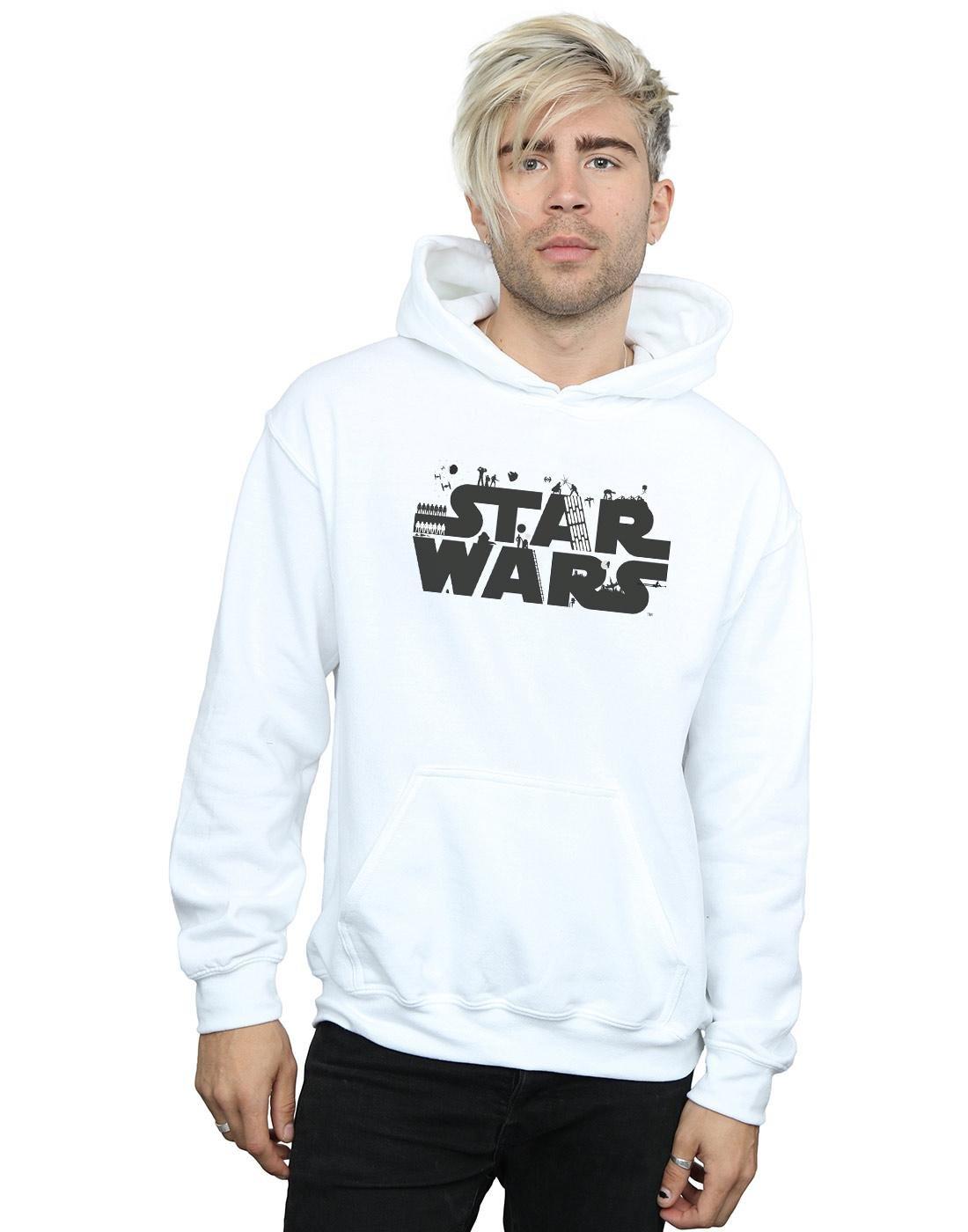 STAR WARS  Minimalist Logo Kapuzenpullover 