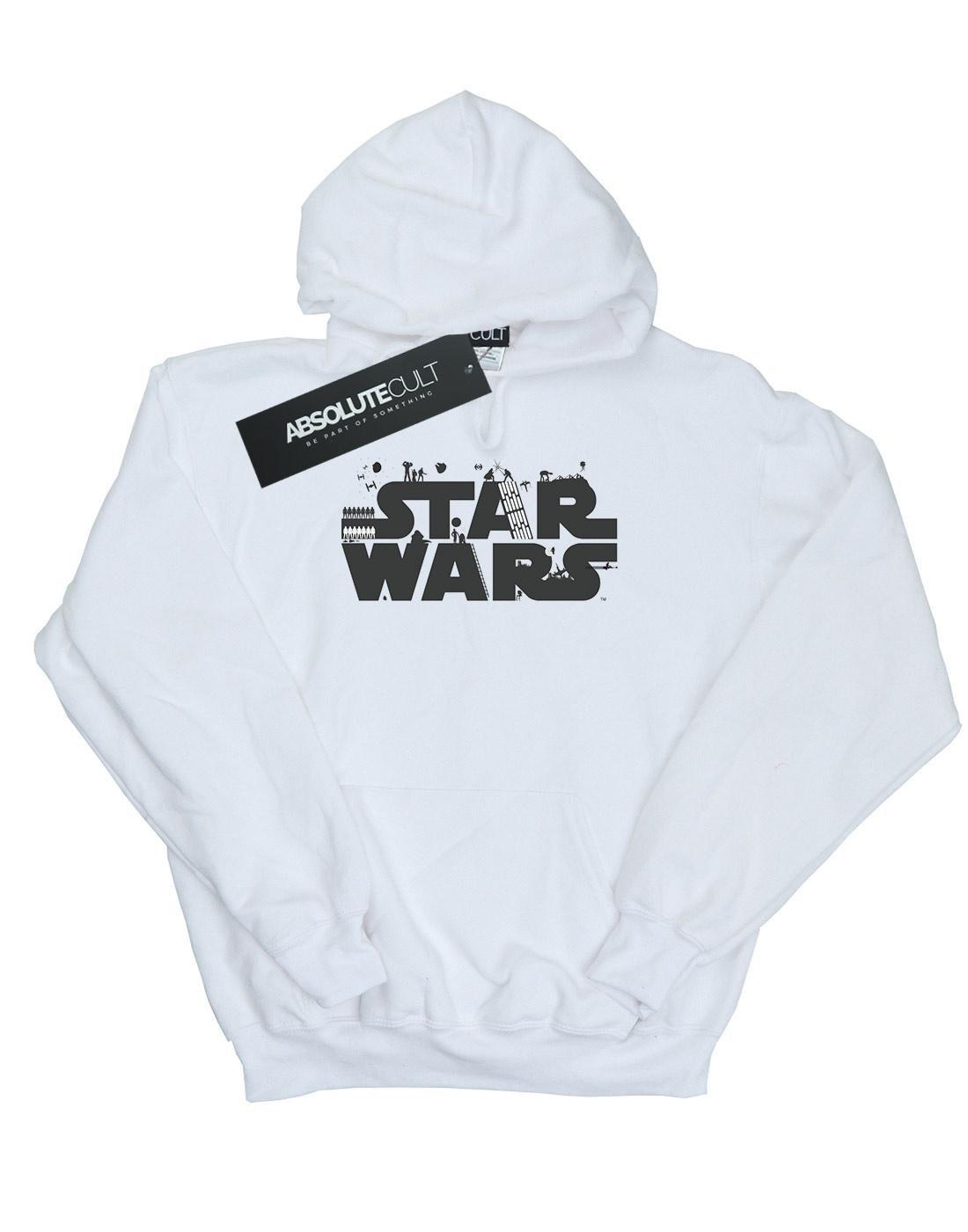 STAR WARS  Minimalist Logo Kapuzenpullover 