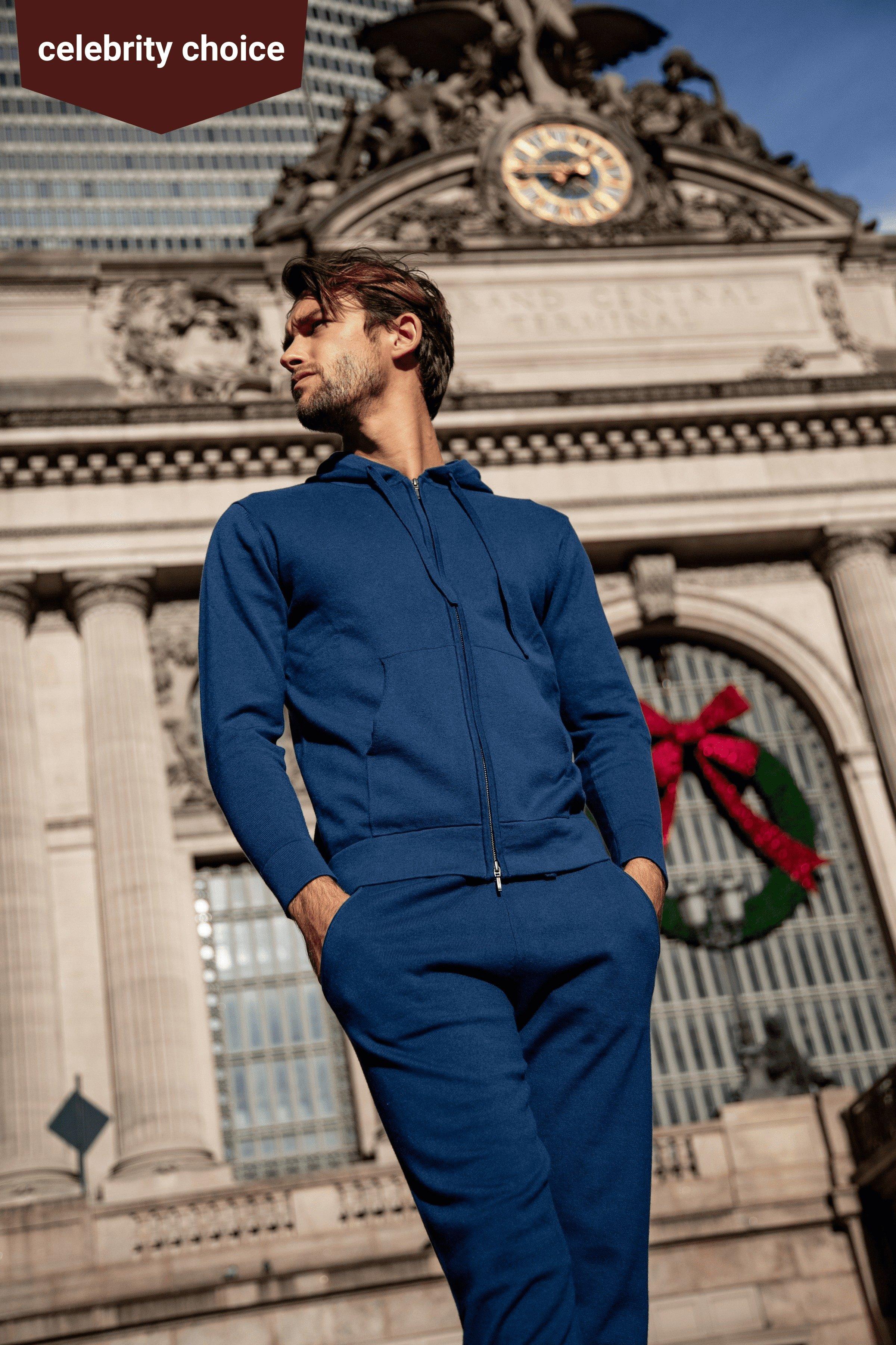 Bellemere New York  Joggers in cotone e cashmere 